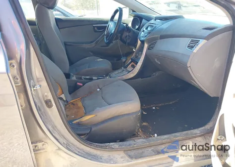 2013 Hyundai Elantra Gls z USA, uszkodzony, nr VIN 5NPDH4AE9DH368391